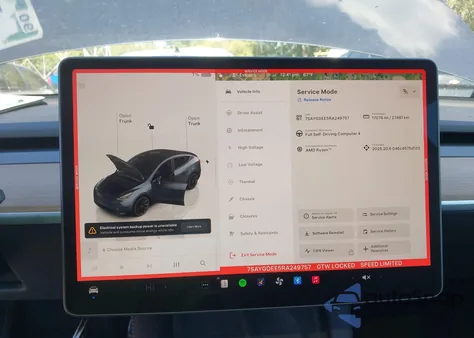 2024 Tesla Model Y Long Range Dual Motor All-Wheel Drive из США, поврежденный, VIN 7SAYGDEE5RA249757